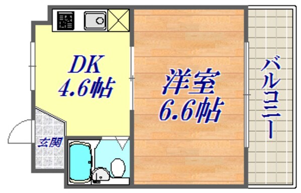 NOBSUN湊川公園の物件間取画像